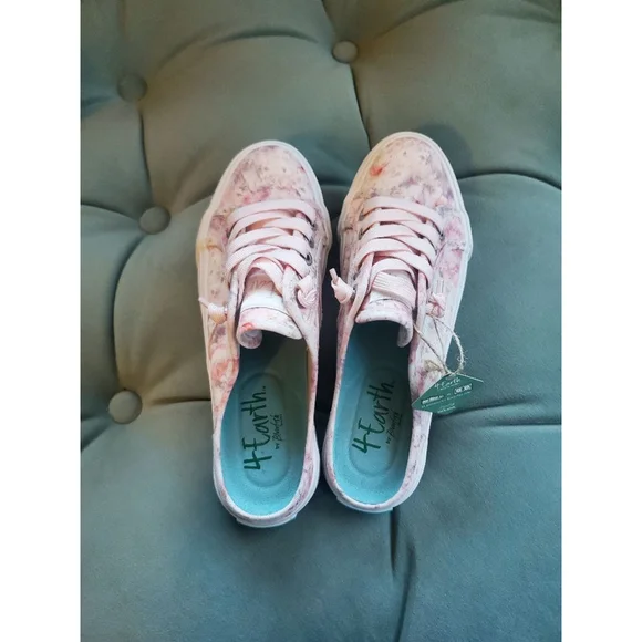 Women's 4Earth Sneakers, Pink, Size 8 - Picture 1 of 4
